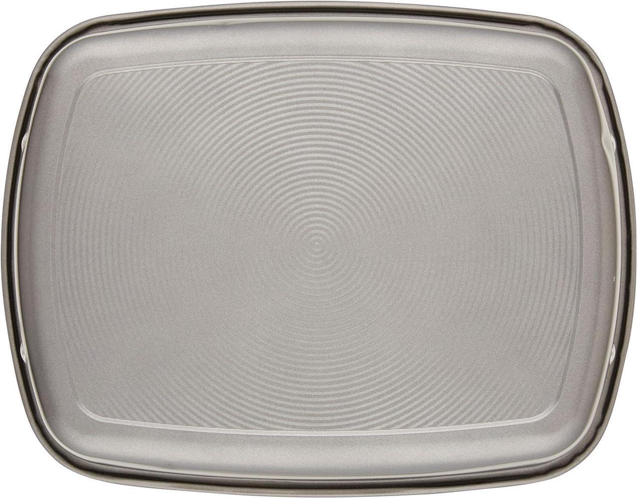 Alt view image 4 of 7 - Circulon Nonstick Roasting Pan / Roaster with Rack - 17 Inch x 13 Inch, Gray