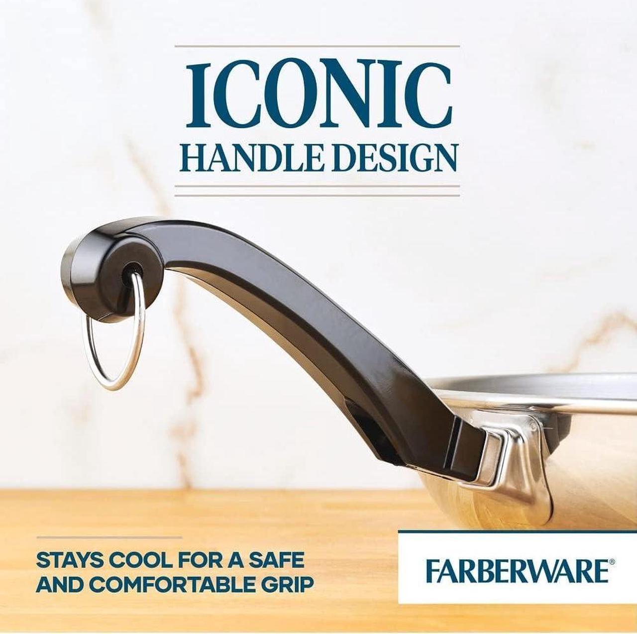 Alt view image 4 of 7 - Farberware Classic Stainless Steel Cookware Pots and Pans Set, 15-Piece,50049,Silver