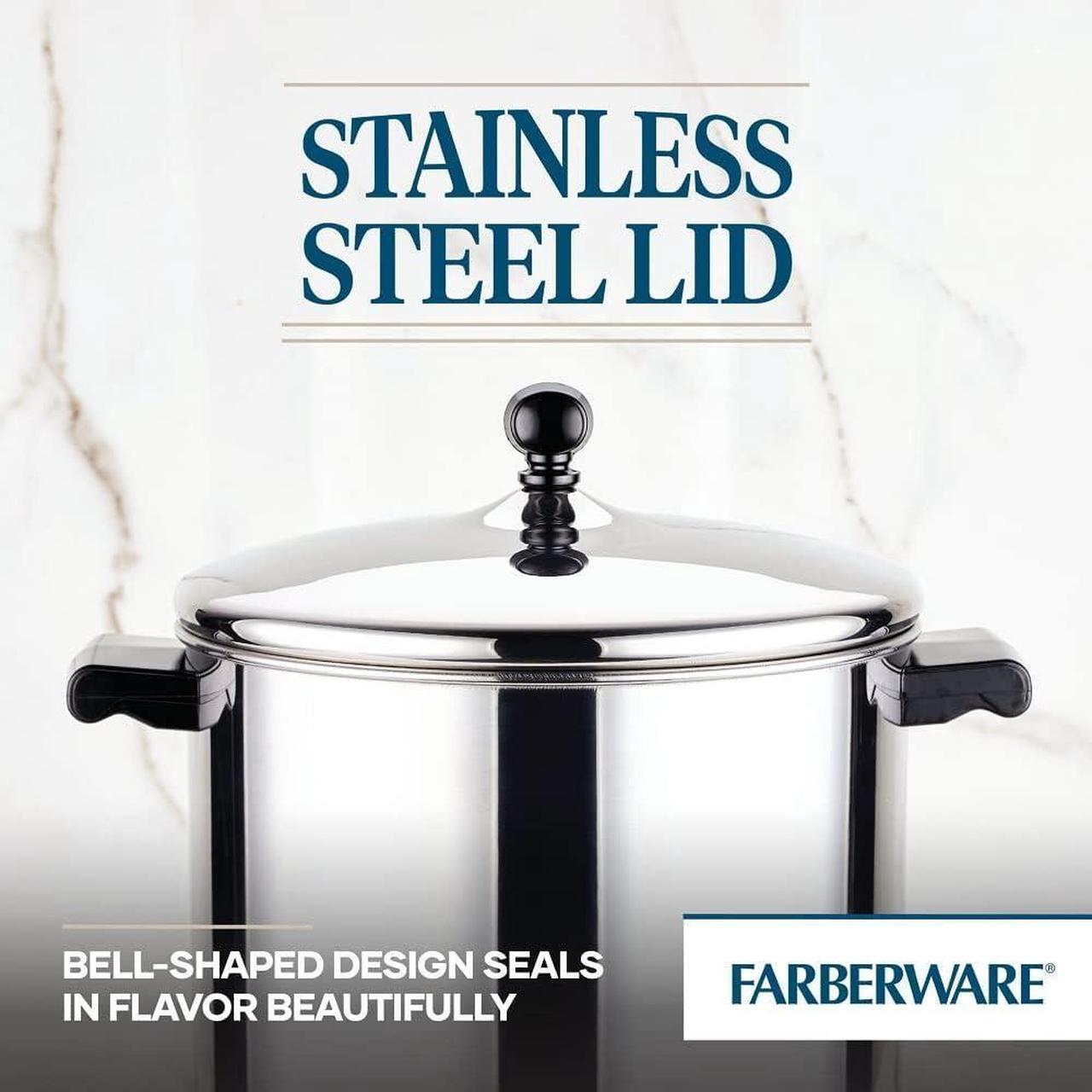 Alt view image 7 of 7 - Farberware Classic Stainless Steel Cookware Pots and Pans Set, 15-Piece,50049,Silver