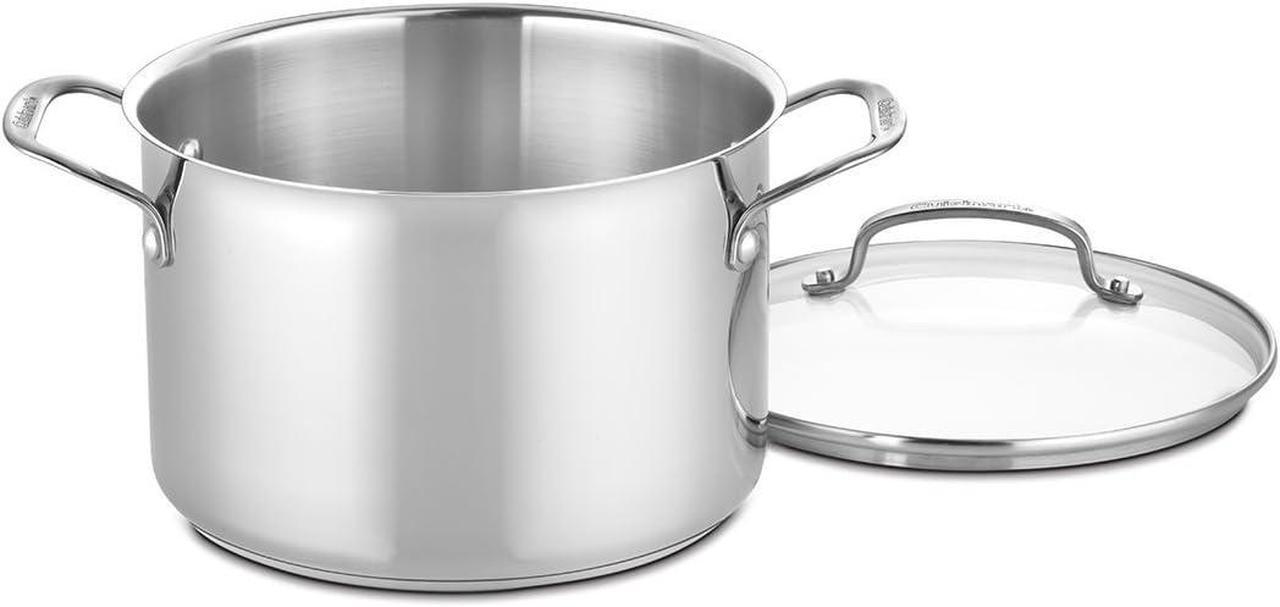 Alt view image 4 of 7 - Cuisinart 17-Piece Cookware Set, Chef's Classic Steel Collection 77-17N