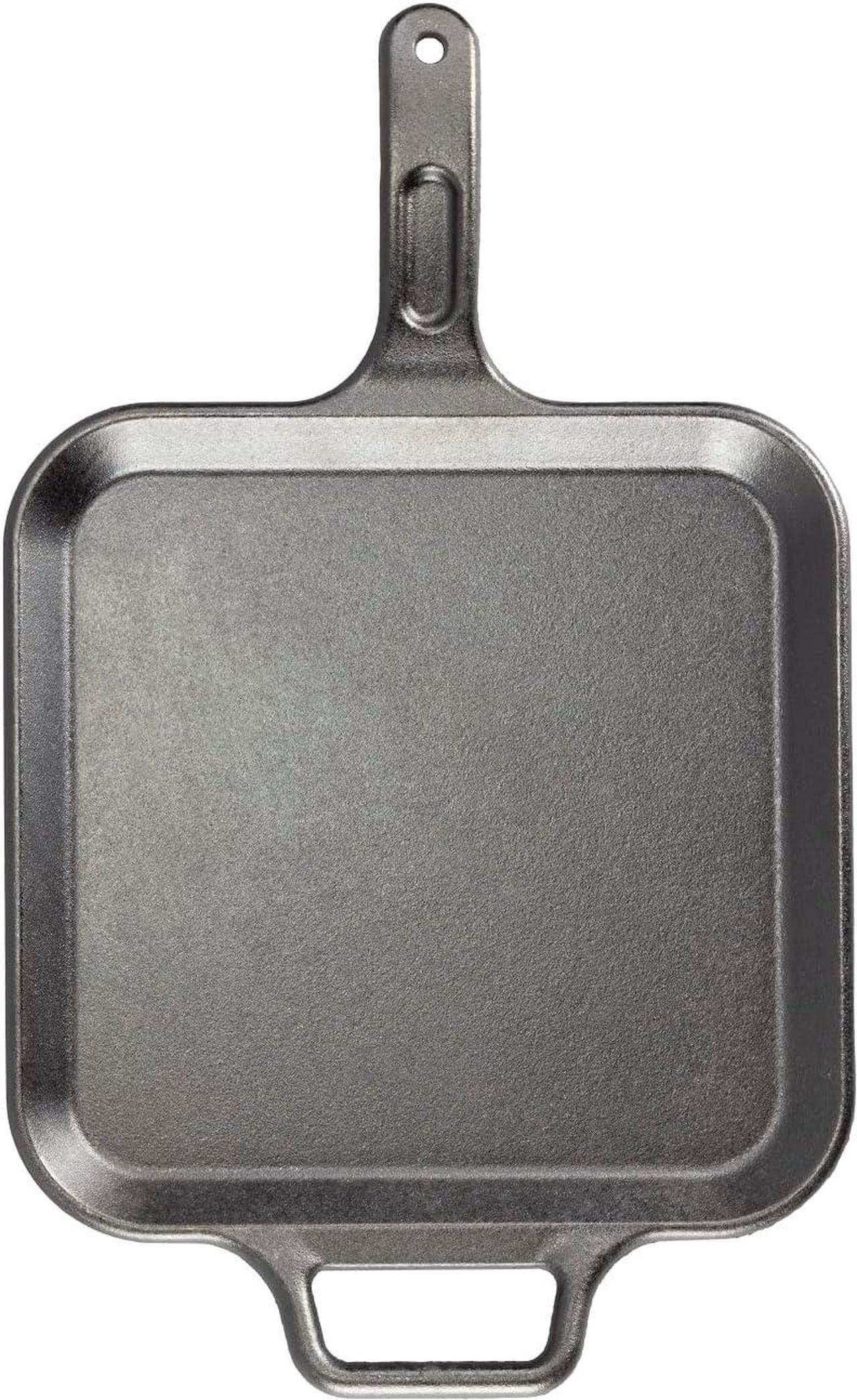 Alt view image 2 of 7 - Lodge BOLD 12 Inch Seasoned Cast Iron Square Griddle, Design-Forward Cookware