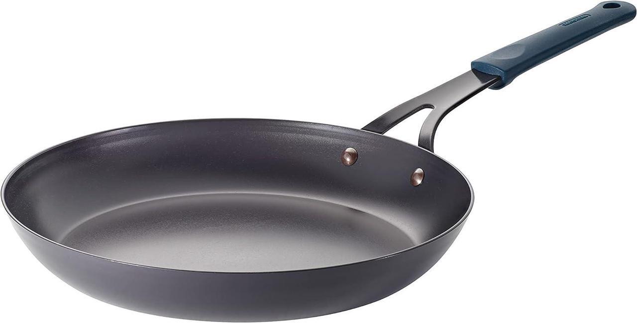 Main image of Tramontina Carbon Steel 12-Inch Large Frying Pan with Silicone Grip, Naturally Non Stick Skillet, Oven Safe
