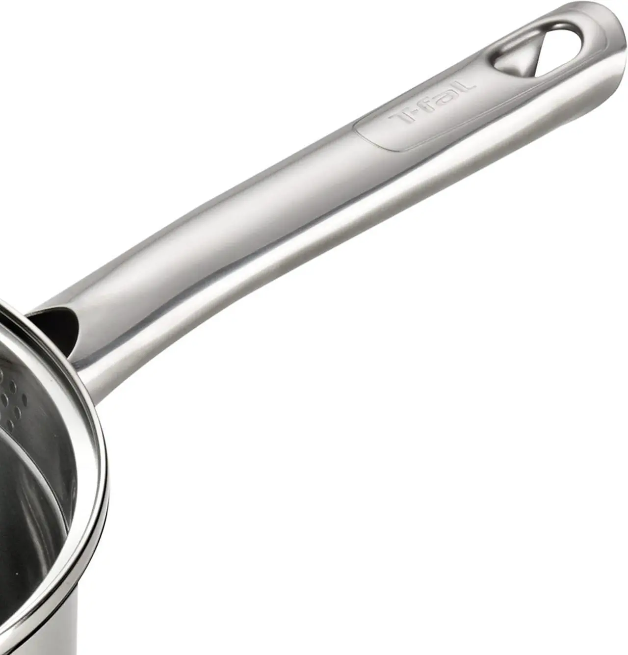 Alt view image 4 of 5 - T-fal Performa Stainless Steel Sauce Pan with Lid 3 Quart, Induction Compatible, Oven Broiler Safe 500F, Multipurpose Handy Saucepan, Kitchen Small Pot, Pots and Pans, Cookware, Dishwasher Safe Silver