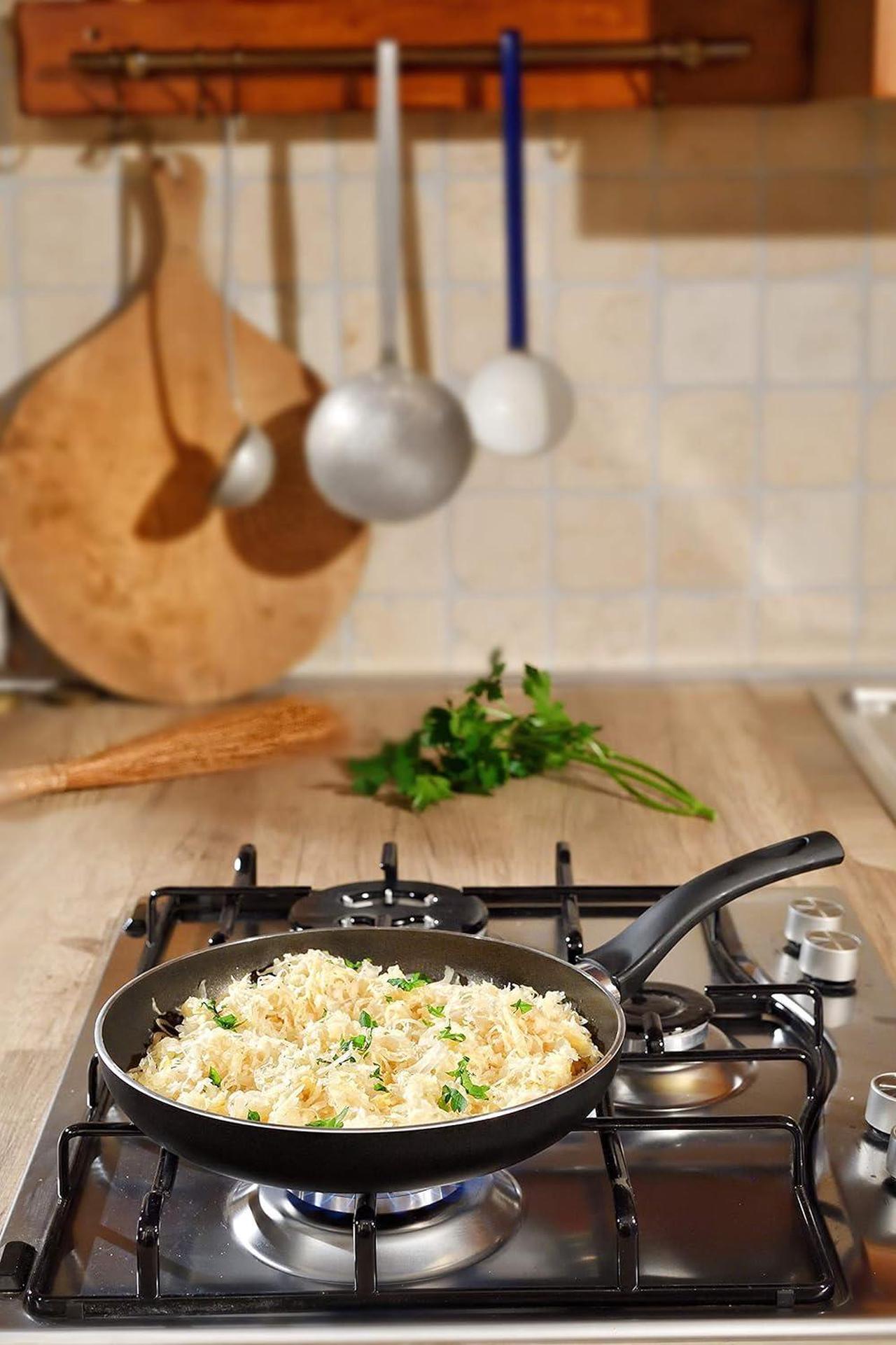 Alt view image 4 of 4 - Ravelli Italia Linea 30 Non Stick Frying Pan (13inch)