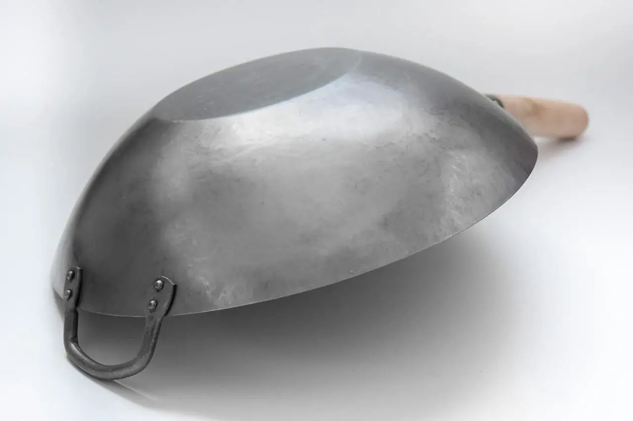 Craft Wok Hand Hammered Carbon Steel Pow Wok - Thumbnail 4