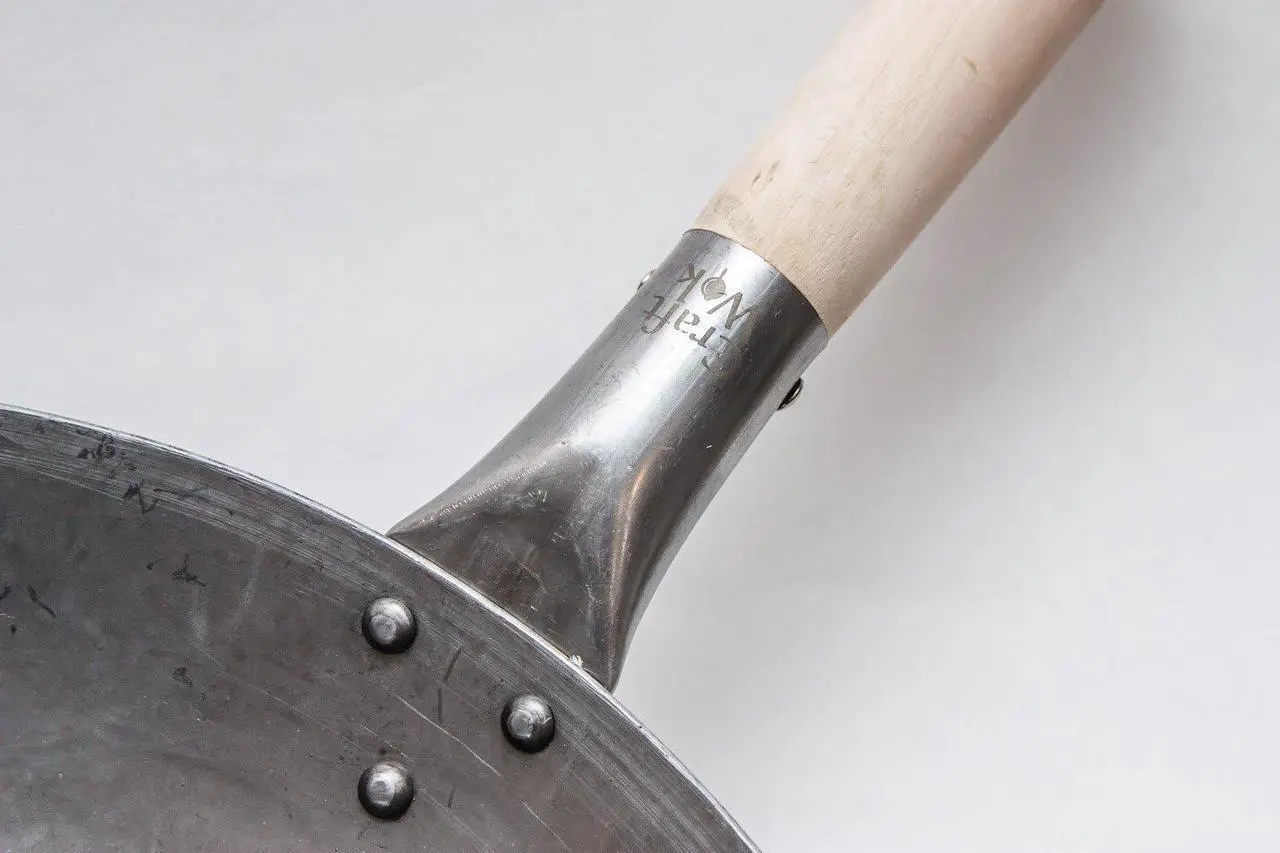 Craft Wok Hand Hammered Carbon Steel Pow Wok - Thumbnail 5