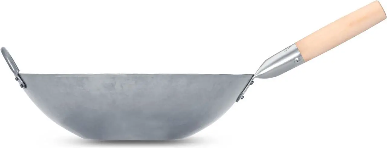 Craft Wok Hand Hammered Carbon Steel Pow Wok - Thumbnail 2