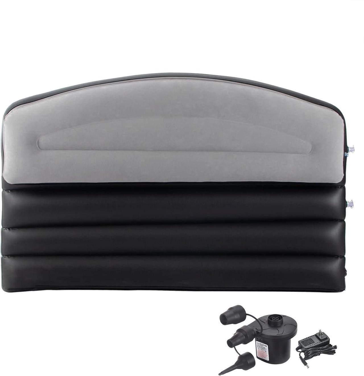 Main image of DIMAR GARDEN Inflatable Headboard for Queen Size Bed, Flocked Air Headboard