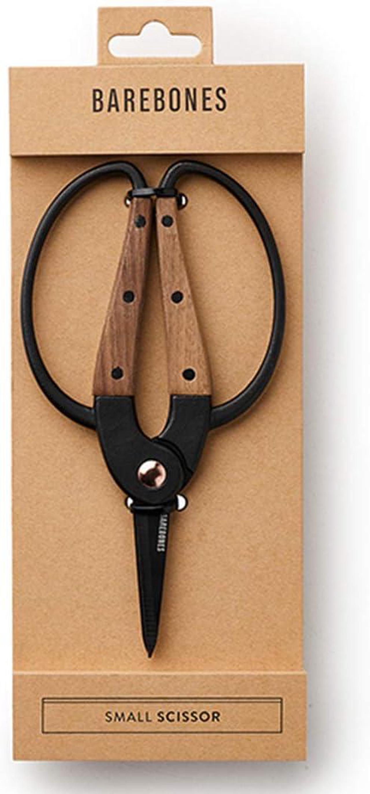 Alt view image 4 of 7 - Barebones Garden Scissors - Walnut Scissors - Garden Supplies and Indoor Plant Accessories - Plant Shears with Wide Handles - Comfortable Fit Trimming Shears (Small)
