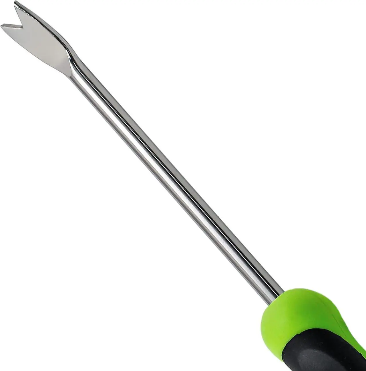 Alt view image 4 of 7 - 2 Pieces Hand Weed Puller Tool, Stainless Steel Pronged Garden Weed Remover Tool, Garden Weeder Tool for Lawn Farmland Transplant Gardening Plant Tool