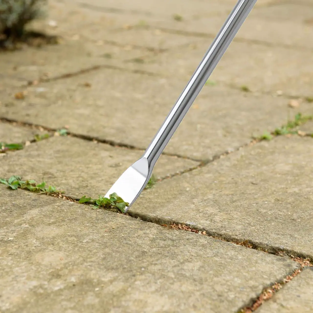 Alt view image 7 of 7 - 2 Pieces Hand Weed Puller Tool, Stainless Steel Pronged Garden Weed Remover Tool, Garden Weeder Tool for Lawn Farmland Transplant Gardening Plant Tool