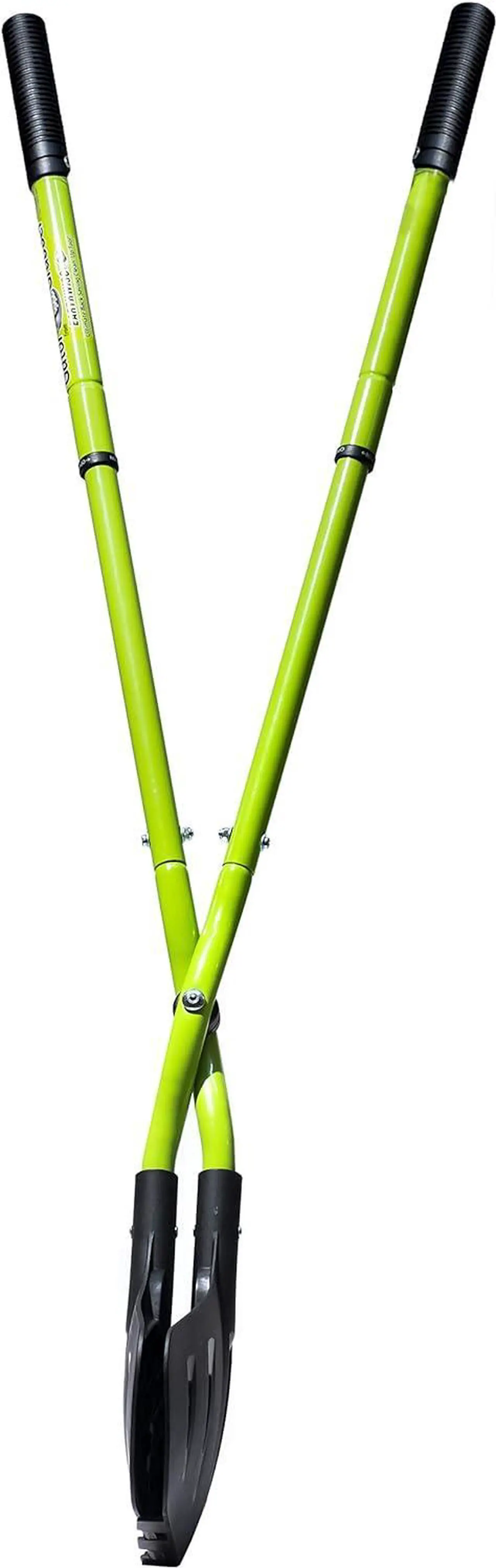 Alt view image 4 of 7 - Earthwise 50002 Gator Grabber Telescoping Leaf Clean-Up Tool, Green/Black