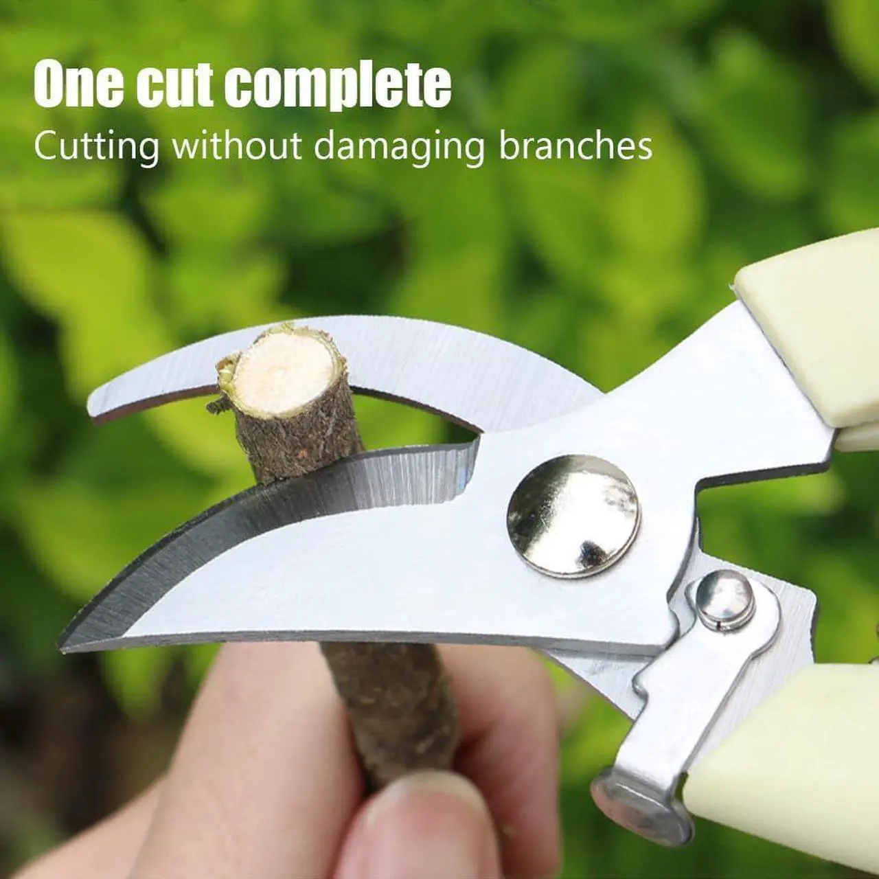 Alt view image 6 of 6 - 4-Pack Garden Shears, Lightweight Pruning Shears Short Floral Scissors Gardening Tools for Trimming, Deadheading, Plant Care