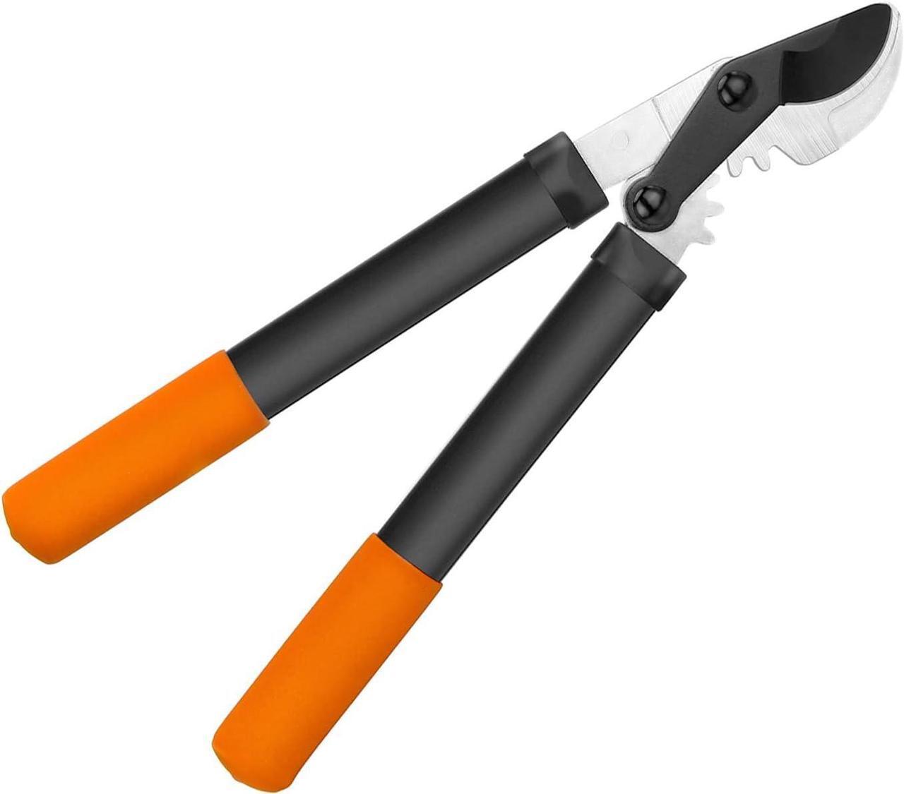 Main image of Loppers Tree Trimmer Branch Cutter with Powerful Gear Action, Super Pruner Tree Clippers Tree Pruner, Chops Thick Branches Ease, Sharp Steel Blade with 1.3 Inch Cutting Capacity(15 Inch)