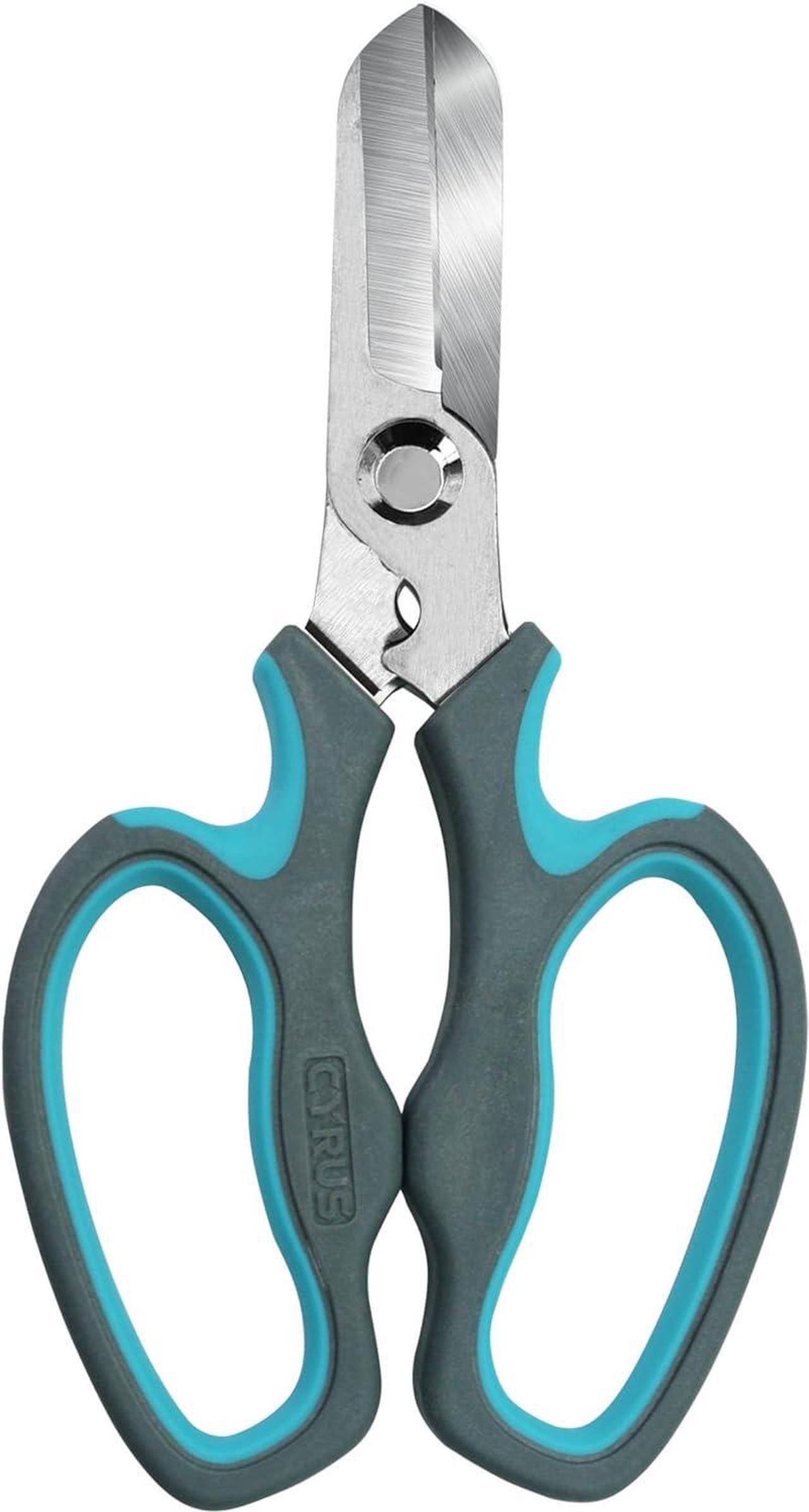 Main image of CYRUS Garden Shears Pruner Secateurs Pruning Scissors Flower Sharp Gardening hand tools Florist Bonsai Cutters Rose Snips