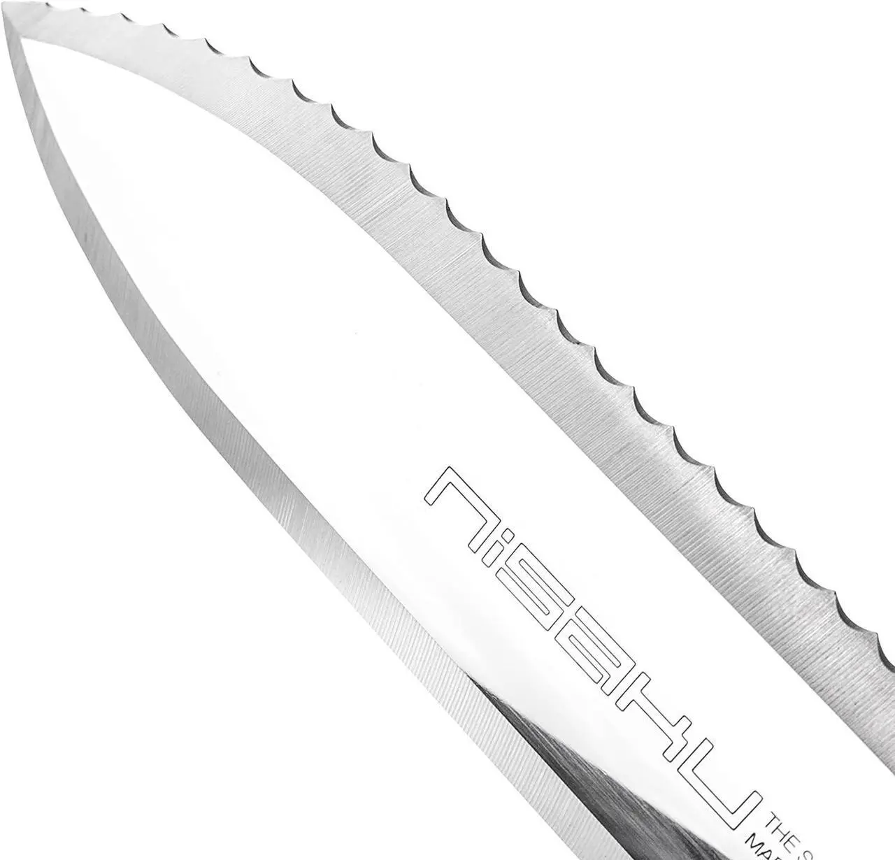 Alt view image 4 of 5 - NJP800 Yamagatana Hori Weeding & Digging Knife, Japanese Stainless Steel 7.25-Inch Blade, 5.5-Inch Ergonomic Black Plastic Handle