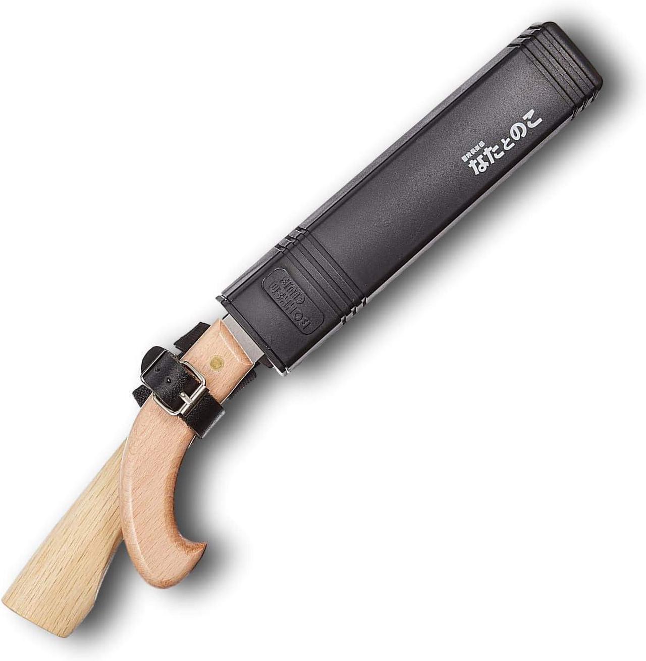 Alt view image 3 of 7 - KAKURI Japanese NATA Tool Knife 6.5" and Pruning Saw Set, Made in Japan, Bushcraft Hatchet Axe and Saw Combo with Sheath for Camping, Outdoor, Campfire, Gardening