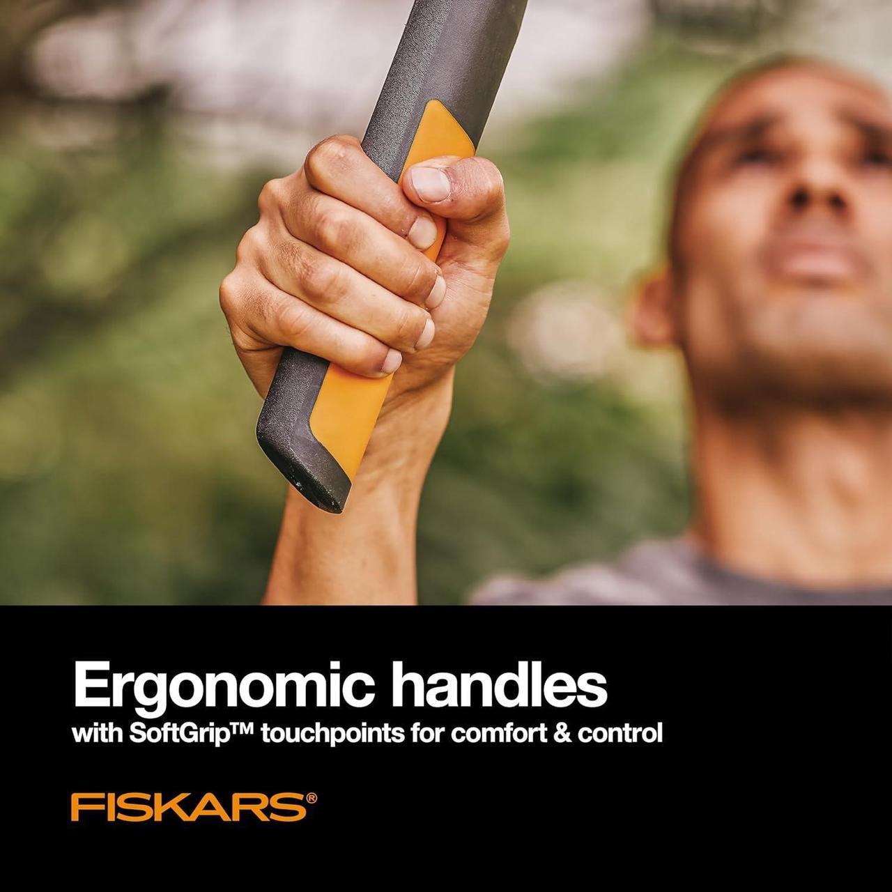 Alt view image 5 of 7 - Fiskars 32-Inch Loppers for Tree Trimming, Heavy Duty, Low-Friction Sharp Steel Blade, Branch Cutter up to 2-Inch Diameter Cut Capacity, PowerGear2 Technology that Multiplies Power for Less Effort