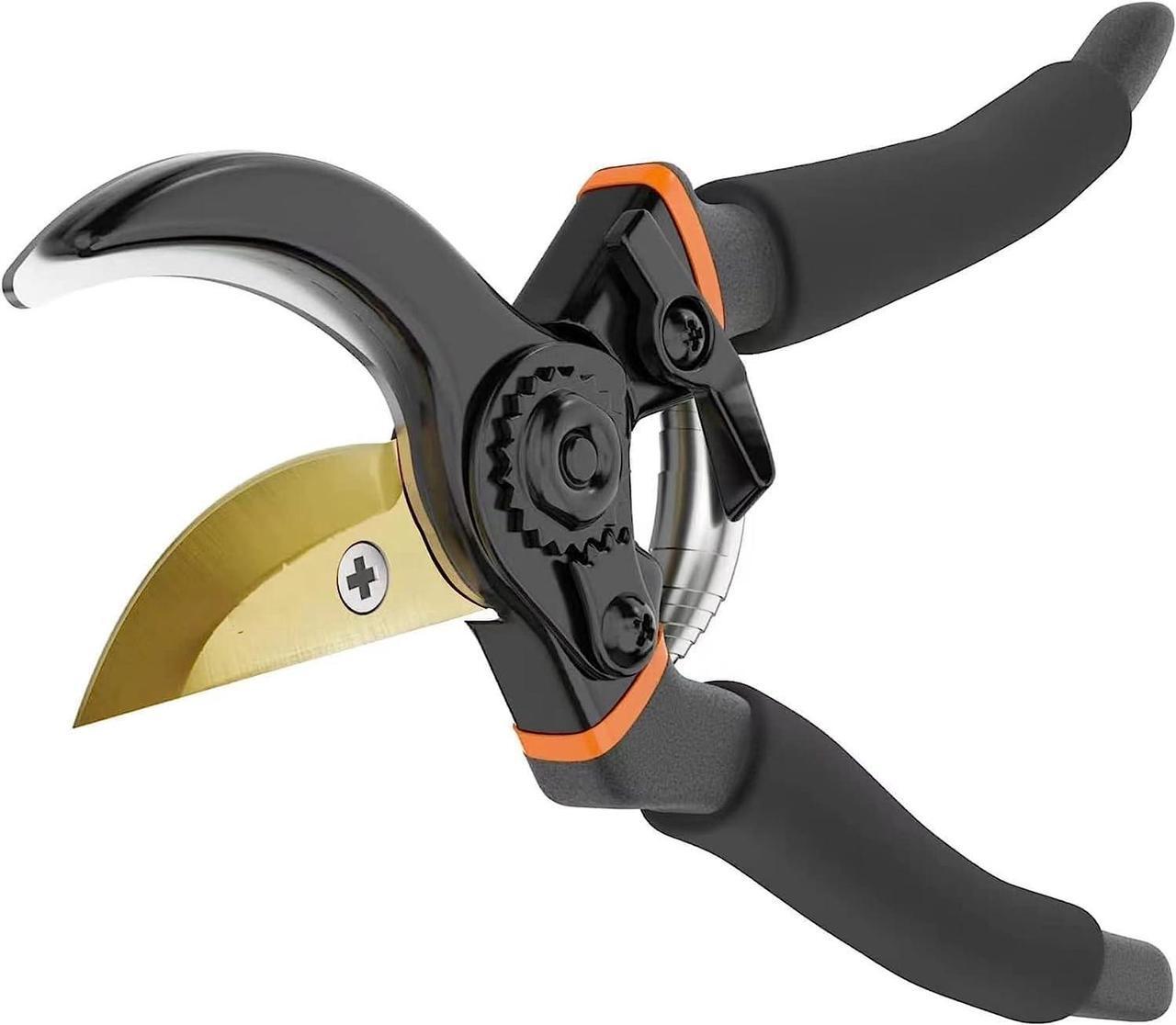 Main image of Heavy Duty Bypass Pruning Shears Gardening Manual Pruning Shears Plant Shears Flower Shears Best Gardening Shears, Tree Pruners Cutting Branches Hedges Shrubs and Bushes Ideal Tool Easy to Prune