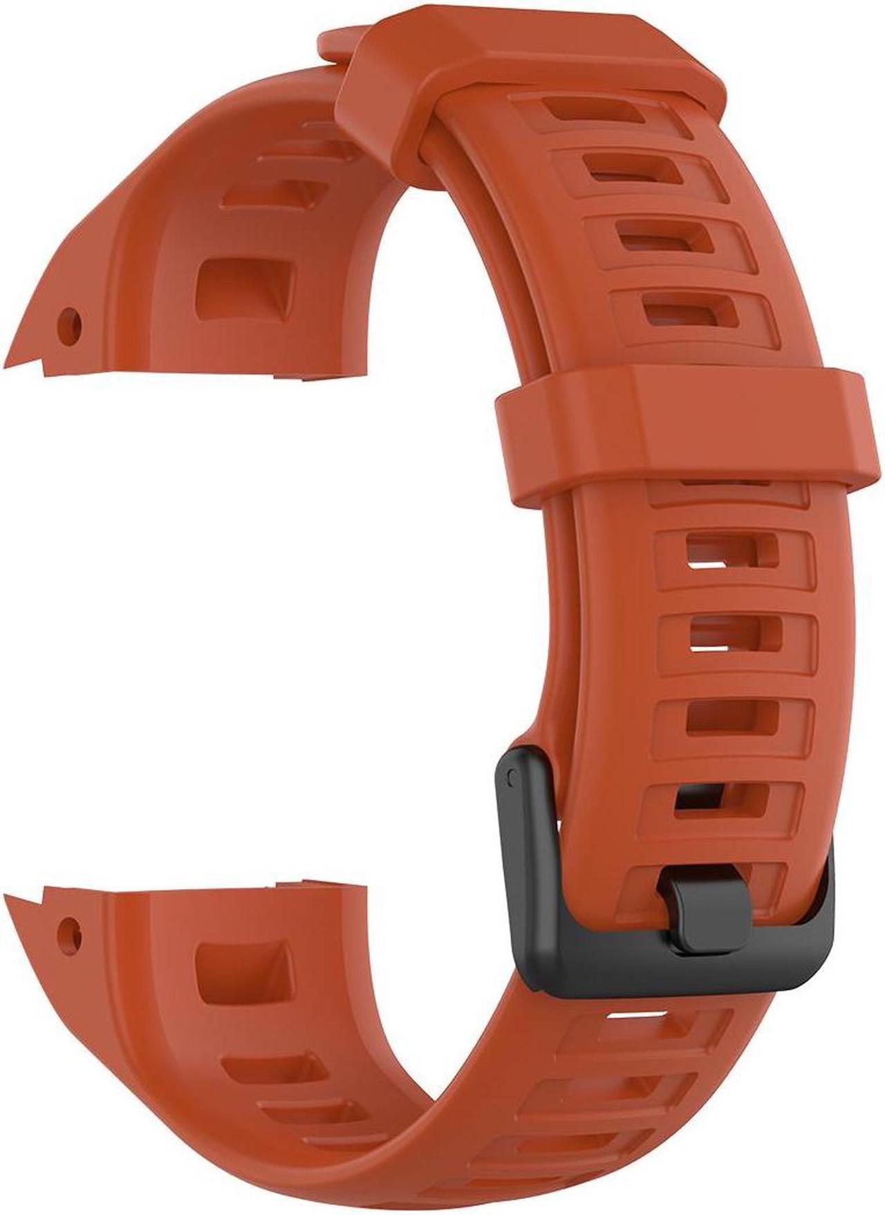 Soft Silicone watch band for Garmin Instinct 2/Instinct Esports/Solar/Tide/Tactical GPS Red