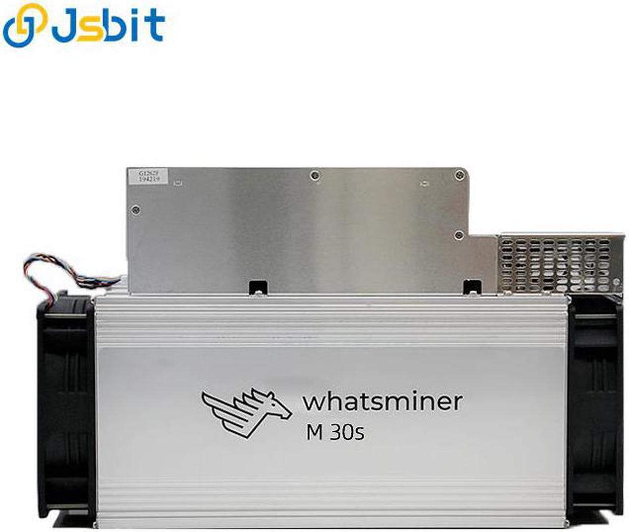 New Microbt Whatsminer M30s Miner 90T 3420W Bitcoin Algorithm Asic Miner