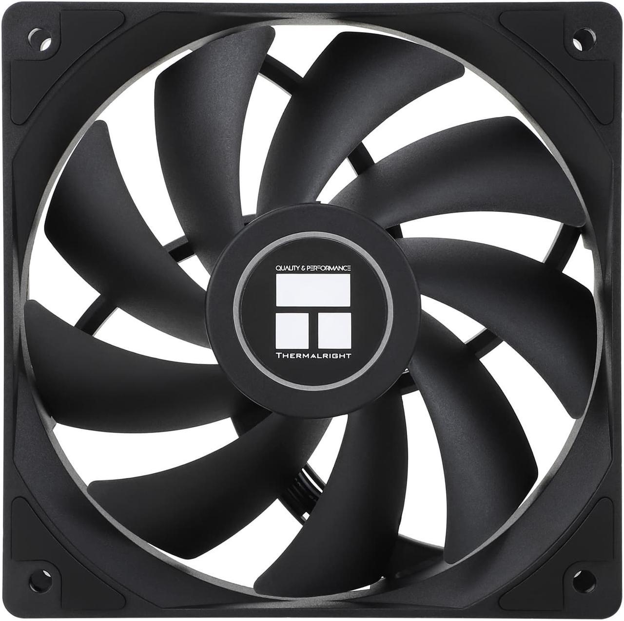 Thermalright TL-C12C CPU Fan 120mm Case Cooler Fan, 4Pin PWM Silent Computer Fan With S-FDB Bearing Included, up to 1550RPM Cooling Fan