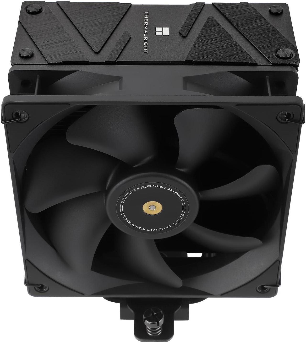 Main image of Thermalright Assassin Spirit 120 EVO DARK CPU Air Cooler,1850RPM Speed,4 Heat Pipes, 120mm PWM Quiet Fan CPU Cooler with S-FDB Bearing, for AMD AM4 AM5/Intel 1700/1150/1151/1200, PC Cooling