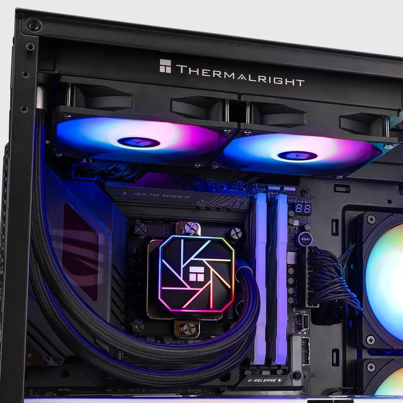 Dissipatore CPU Aqua Elite 240 V3 - Raffreddamento A Liquido ARGB, Compatibile Con AMD E Intel - Foto 6