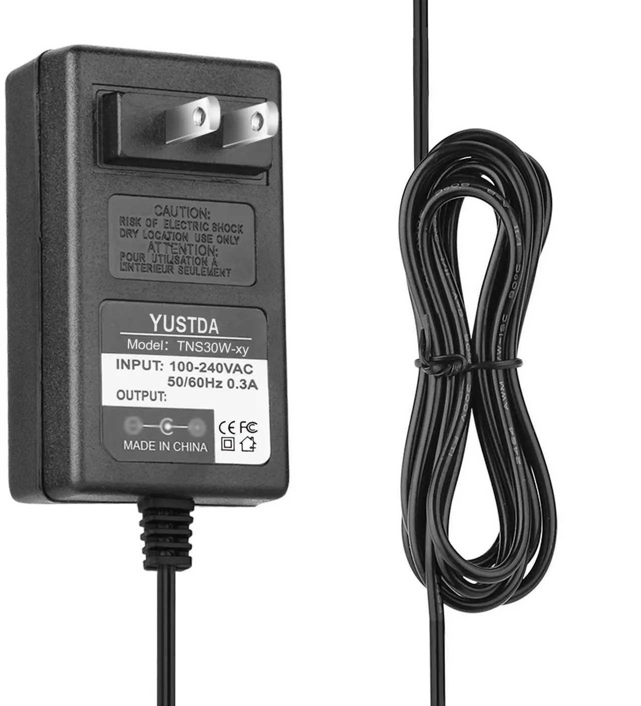 Main image of 24V Circle Charger AC/DC Adapter Compatible with Dynacraft Realtree 24 Volt UTV Ride on 4x4 Real Tree Buggy Dyna Power Supply Cord Battery Charger