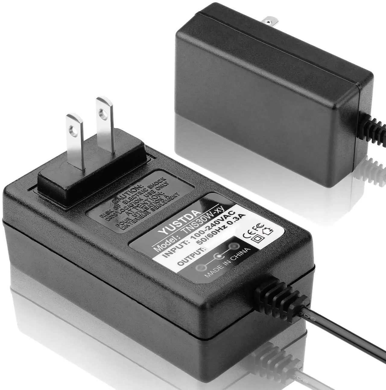 Alt view image 2 of 4 - 24V Circle Charger AC/DC Adapter Compatible with Dynacraft Realtree 24 Volt UTV Ride on 4x4 Real Tree Buggy Dyna Power Supply Cord Battery Charger