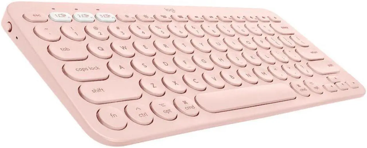 Main image of Logitech K380 Multi-device Bluetooth Keyboard For Mac, Rose