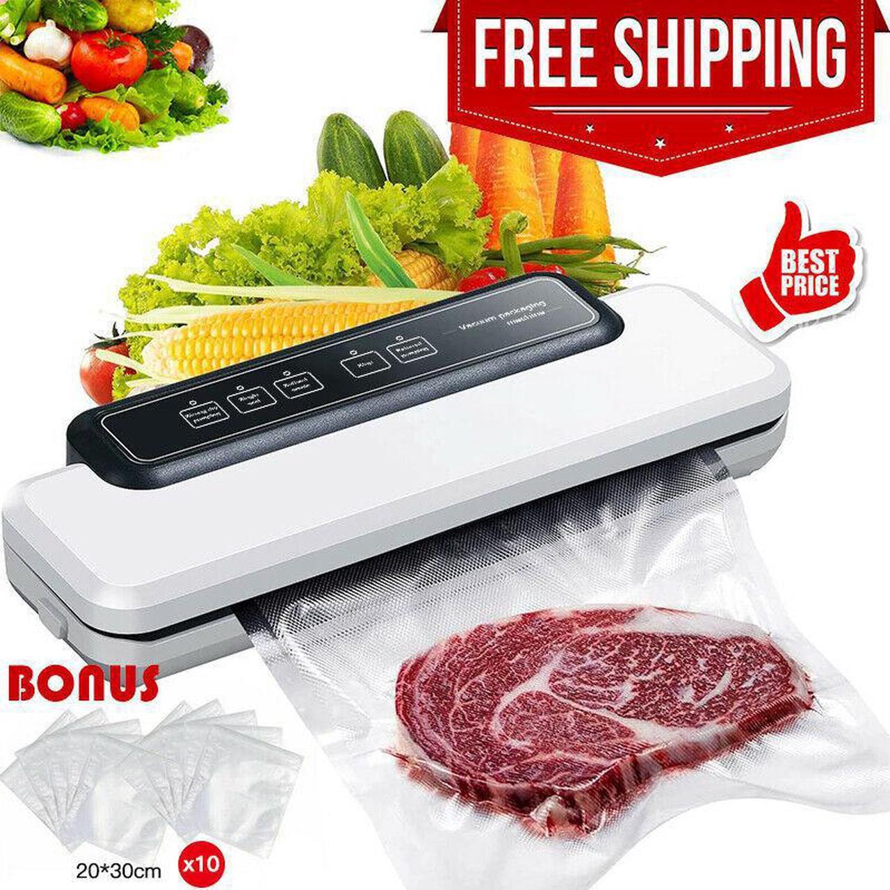 Main image of Commercial Vacuum Sealer Machine Seal a Meal Food Saver System With Free Bags