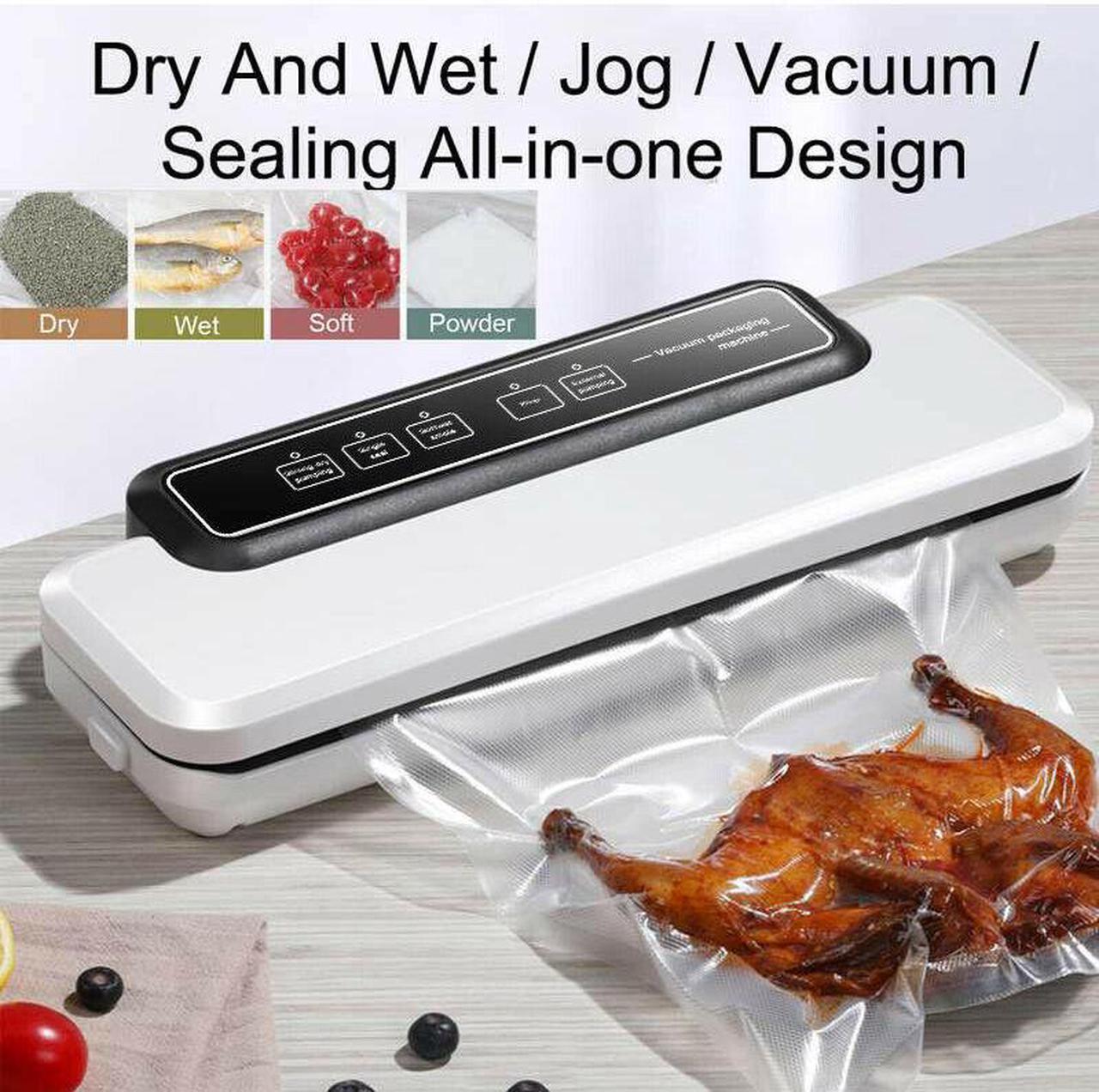 Alt view image 3 of 7 - Commercial Vacuum Sealer Machine Seal a Meal Food Saver System With Free Bags