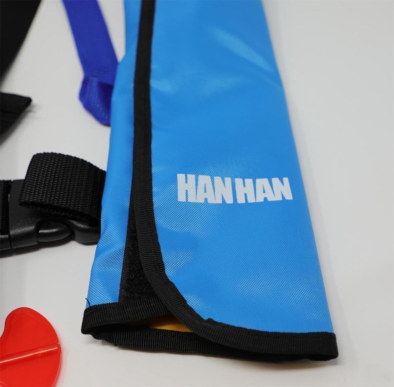 Alt view image 4 of 6 - HANHAN Automatic Inflatable Life Jacket Life Vest blue color With 33 CO2 Cylinder Ready To Use