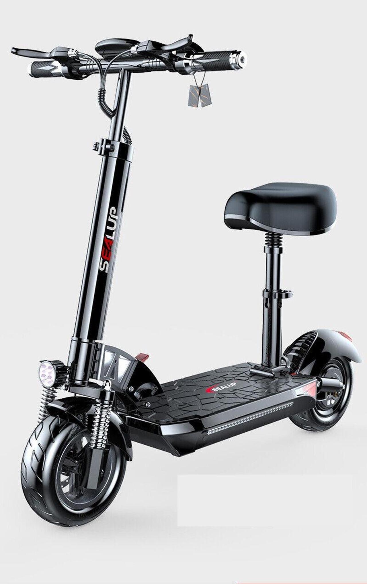 Main image of LDLC heavy duty Electric Scooter 500W 28MPH E-Scooter Seated NFC system range 28mile