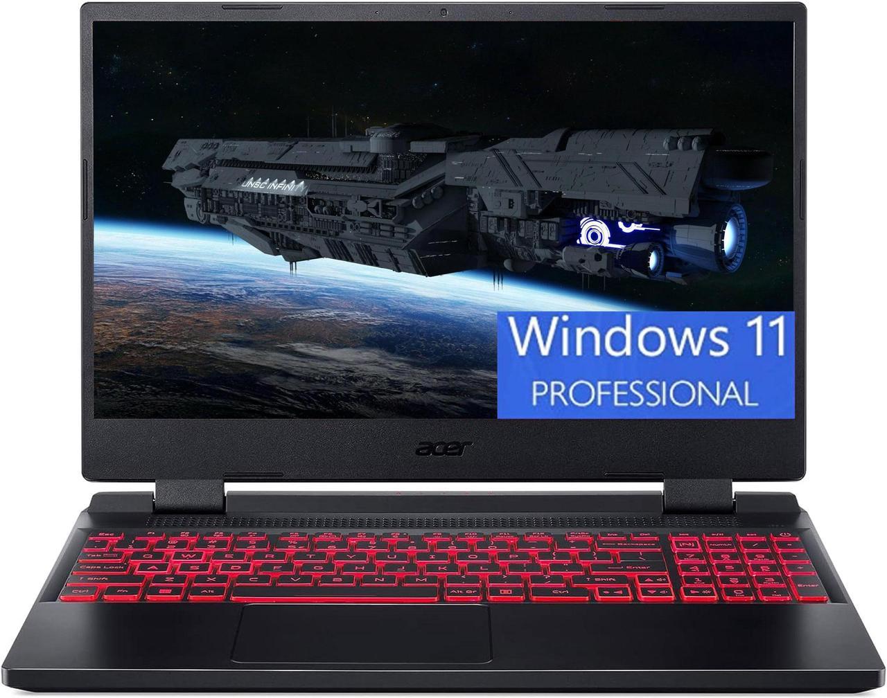 Acer Nitro 5 15 Gaming Laptop, 15.6" FHD 144Hz Display, Intel Core i5-12500H 12 cores, NVIDIA GeForce RTX 3050 Ti 4GB GDDR6, 32GB DDR4  1TB PCIe SSD, Backlit Keyboard, Windows 11 Pro