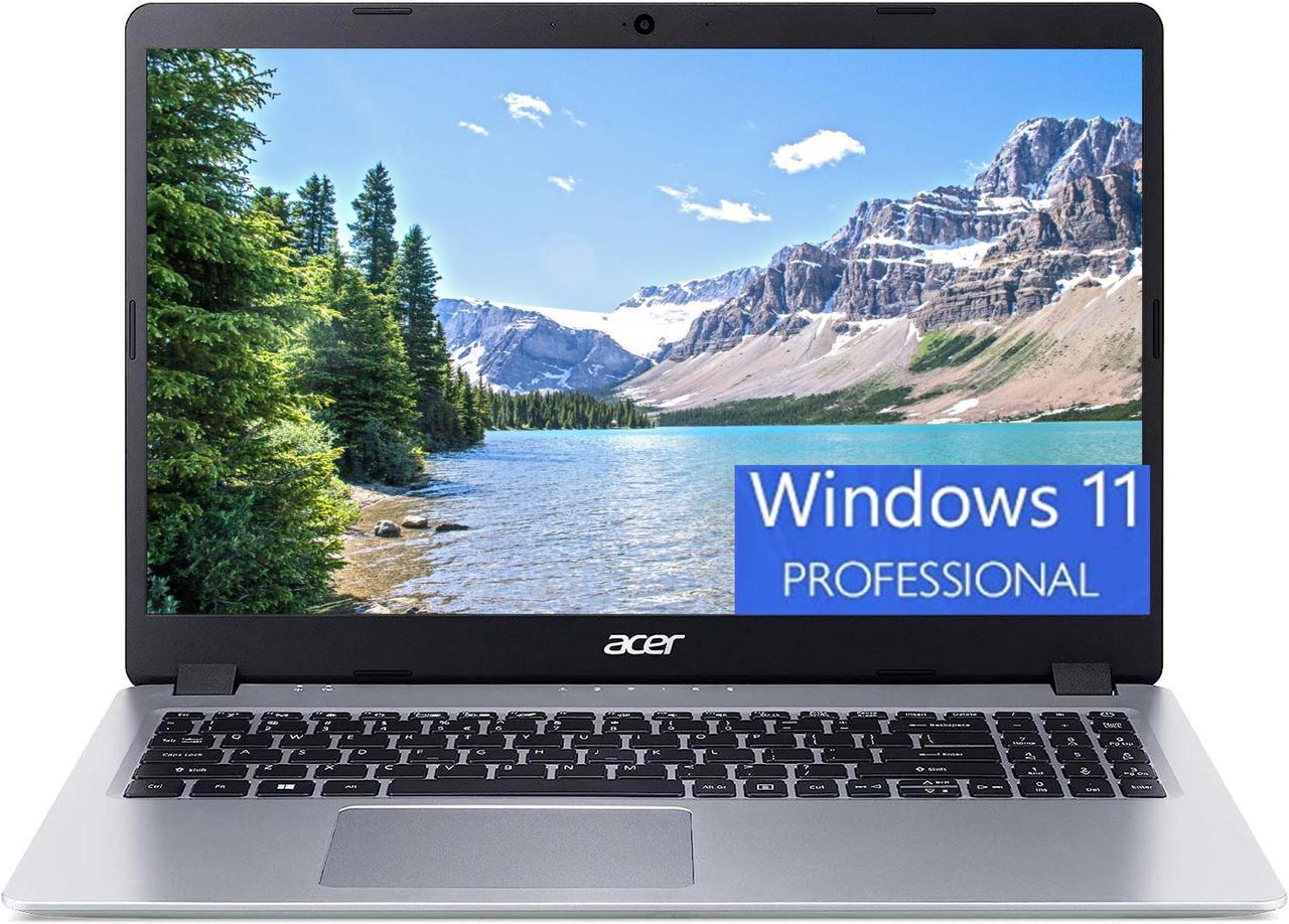 Acer Aspire 5 Slim Laptop, 15.6" Full HD (1920 x 1080) Display, AMD Ryzen 3 3200U Dual-Core, AMD Radeon Vega 3 Mobile Graphics, 16GB DDR4  512GB PCIe SSD, Backlit Keyboard, Windows 11 Pro