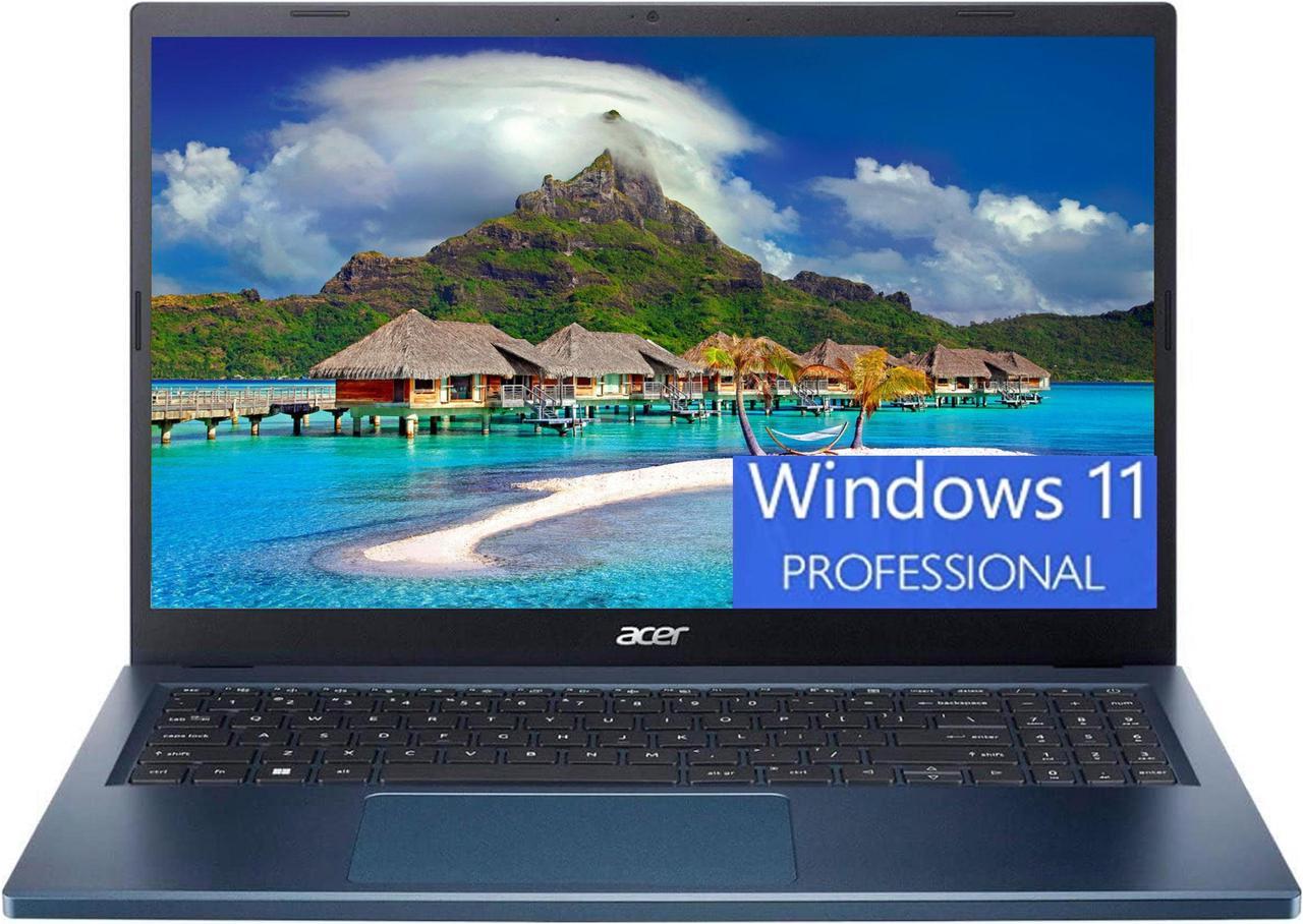 Acer Aspire 3 15 Laptop, 15.6" FHD Touchscreen Display, AMD Ryzen 5 7520U 4-Core Processor, AMD Radeon Graphics, 8GB  DDR4  256GB  PCIe SSD, WiFi 6, Bluetooth, HD Webcam,, Windows 11 Pro