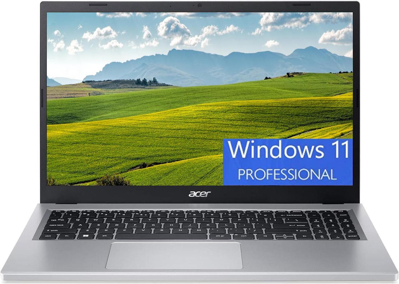 Acer Aspire 3 15 Slim Laptop, 15.6" Full HD (1920 x 1080) Display, AMD Ryzen 3 7320U 4 Core Processor, AMD Radeon Graphics, 8GB  DDR4  256GB  PCIe SSD, Webcam, Windows 11 Pro