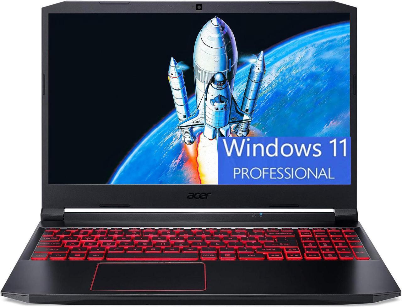 Acer Nitro 5 Gaming Laptop, 15.6" Full HD display, Intel Core i5-10300H 4 core Processor, NVIDIA GeForce GTX 1650 4 GB Graphics, 32GB DDR4  1TB PCIe SSD, Backlit Keyboard, Windows 11 Pro