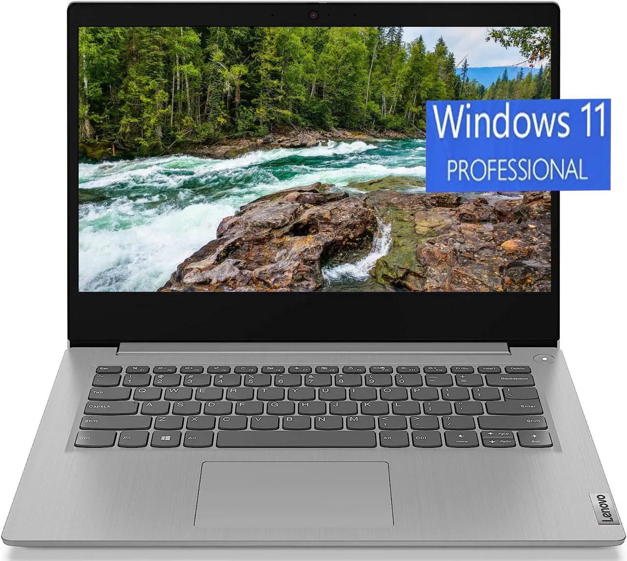 Main image of Lenovo IdeaPad 3i 14 Laptop, 14" FHD (1920 x 1080) Display, Quad-core Intel i5-1135G7 Processor, Intel Iris Xe Graphics, 16GB DDR4  512GB PCIe SSD, Bluetooth, Wi-Fi 6, Windows 11 Pro