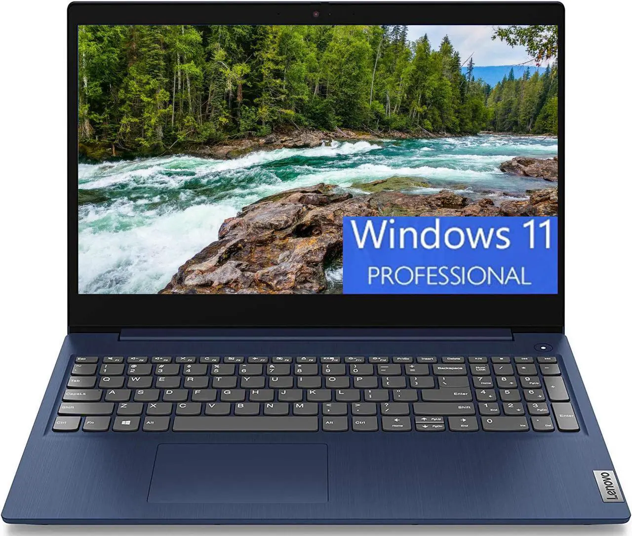 Main image of Lenovo IdeaPad 3 15 Laptop, 15.6" FHD Display, AMD Ryzen 5 3500U Quad Core Processor,  Integrated Radeon Vega 8 Graphics, 32GB DDR4  2TB PCIe SSD, HDMI, Wi-Fi 5, Windows 11 Pro