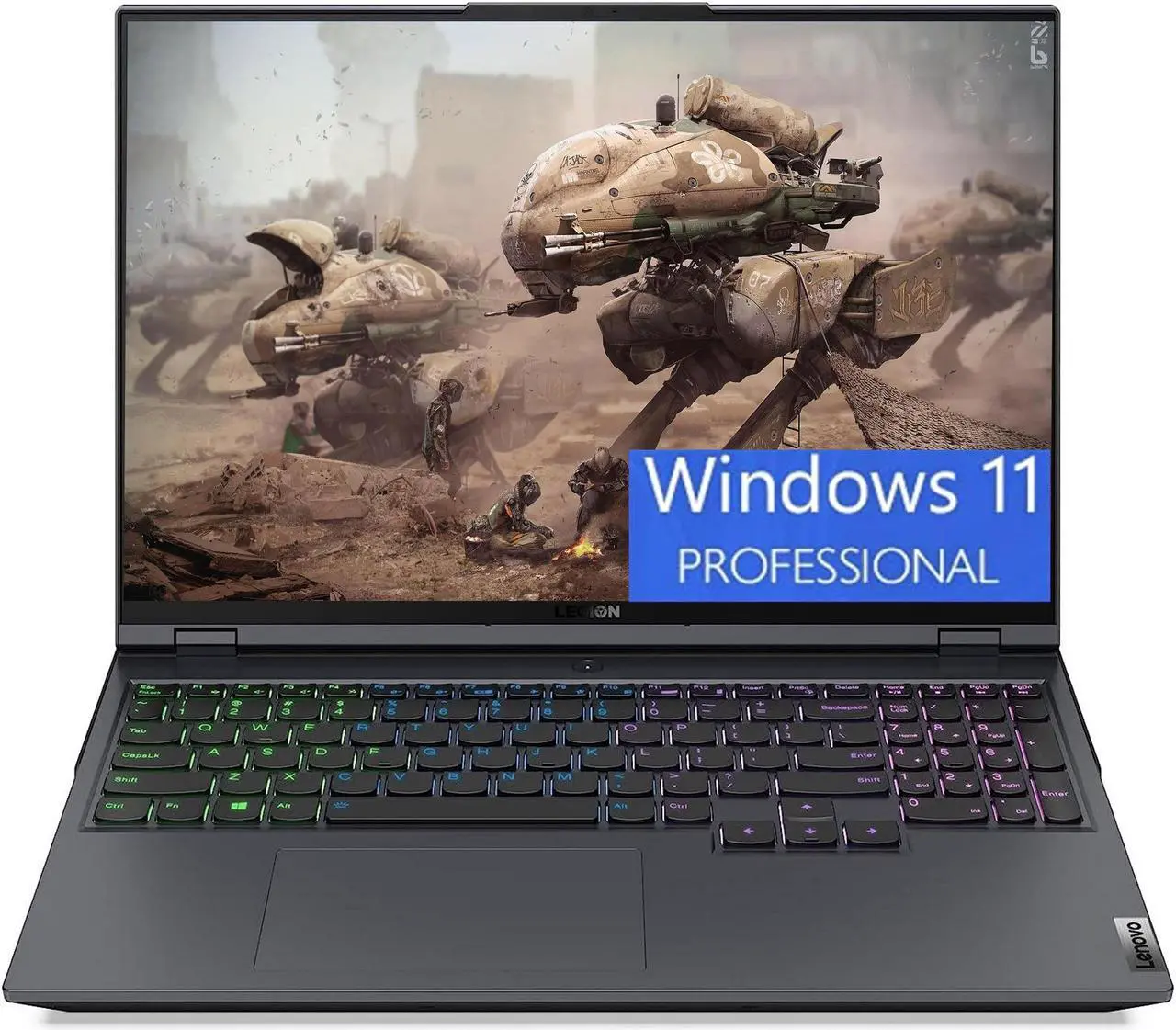 Main image of Lenovo Legion 5 Pro 16 Gaming Laptop , 16" WQXGA (2560 x 1600) 165Hz Display, AMD Ryzen 7 5800H 8-Cores, NVIDIA GeForce RTX 3060 6GB GDDR6, 64GB DDR4  1TB PCIe SSD, Backlit USB-C, Windows 11 Pro