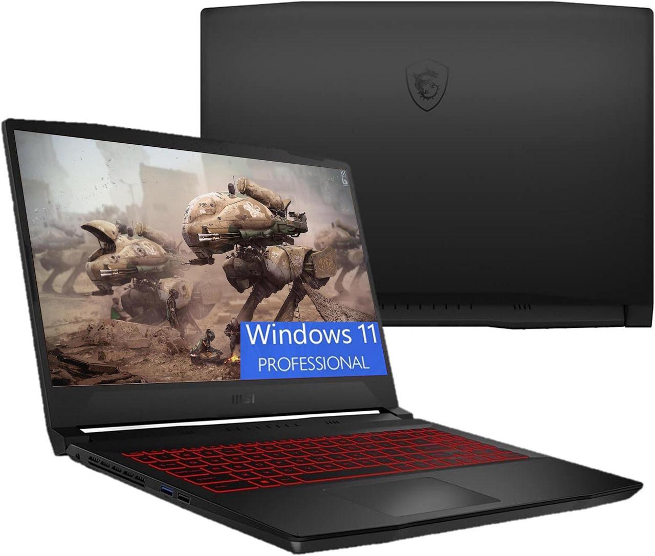 MSI Katana GF66 15 Gaming Laptop, 15.6" FHD (1920*1080), 240Hz, Intel core i9-12900H 14 Cores, NVIDIA GeForce RTX 3070 Ti 8GB GDDR6, 32GB DDR5  1TB PCIe SSD, Backlit Keyboard, Windows 11 Pro