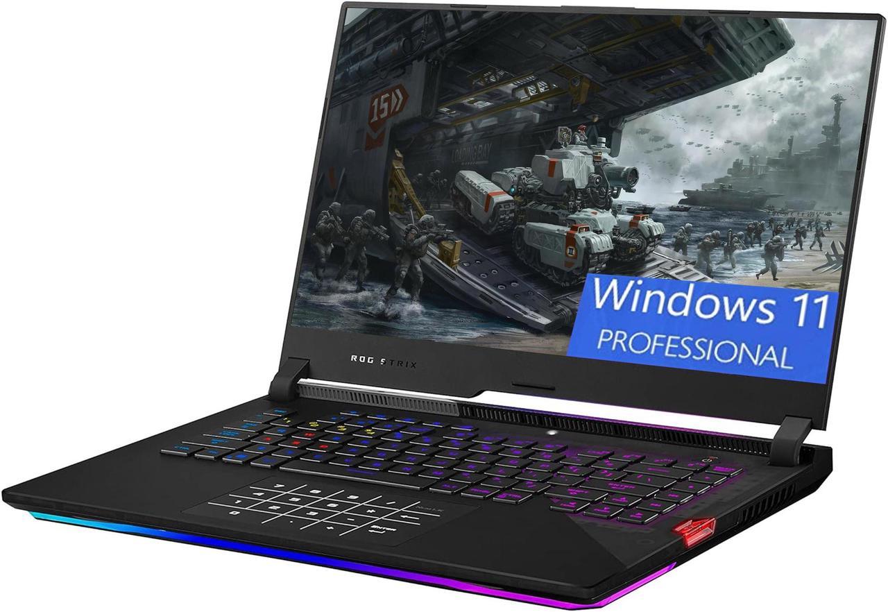 ASUS ROG Strix 15 Gaming Laptop, 15.6" 300Hz IPS Type FHD Display, AMD Ryzen 9 5900HX 8 cores, NVIDIA GeForce RTX 3080 8GB, 32GB DDR4  1TB PCIe SSD, HD camera, Windows 11 Pro