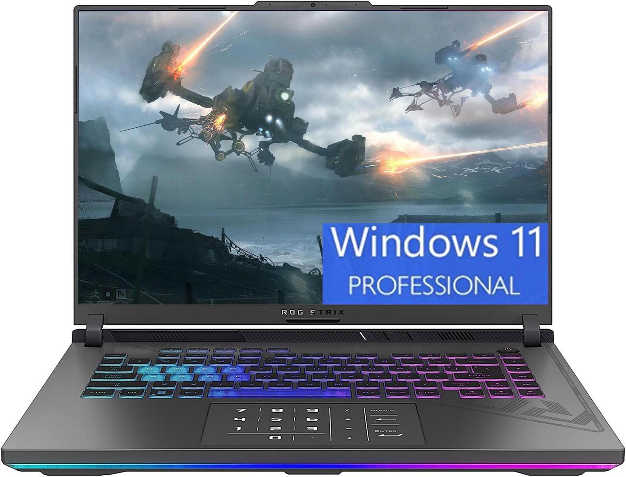 ASUS ROG Strix G16 Gaming Laptop, 16" QHD 240Hz, Intel Core i9-13980HX 24 Cores Processor, NVIDIA GeForce RTX 4050 6GB GDDR6 Graphics, 64GB DDR5  4TB PCIe SSD, Wi-Fi 6E, Windows 11 Pro