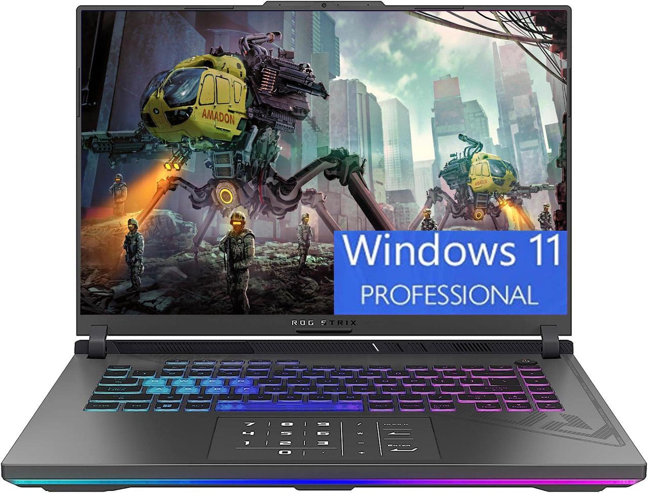 ASUS ROG Strix G16 Gaming Laptop, 16" QHD 240Hz, Intel Core i9-13980HX 24 Cores Processor, NVIDIA GeForce RTX 4050 6GB GDDR6 Graphics, 64GB DDR5  1TB PCIe SSD, Bluetooth 5.2, Windows 11 Pro