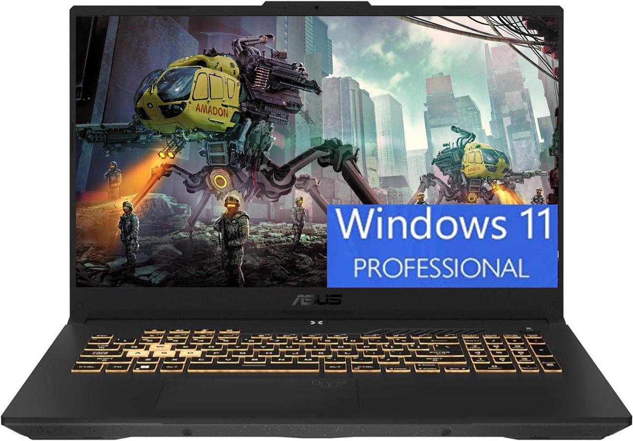 ASUS TUF Gaming F17 Gaming Laptop, 17.3" FHD 144Hz Display, Intel Core i5-12500H 8 cores Processor, GeForce RTX 3050 4GB GDDR6, 32GB DDR4  1TB PCIe SSD, Bluetooth 5.2, Windows 11 Pro