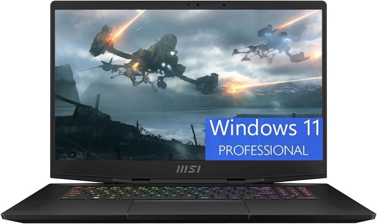 Main image of MSI Stealth GS77 17 Gaming Laptop, 17.3" QHD (2560x1440) 240Hz Display, Intel Core i7-12700H 14-Core, RTX 3080 Ti 16GB, 64GB DDR5  1TB PCIe SSD, Thunderbolt 4, Windows 11 Pro