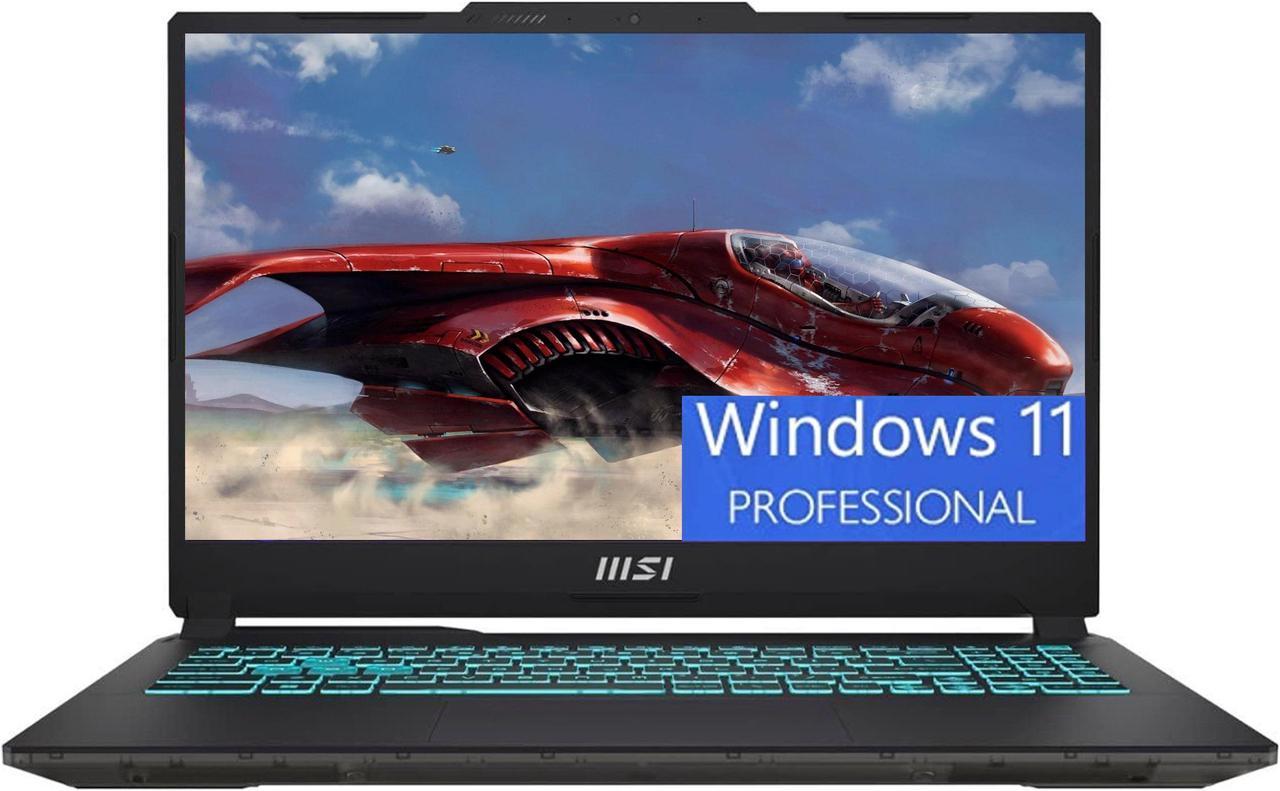 MSI Cyborg 15 Gaming Laptop, 15.6" FHD 144Hz Display, Intel Core i7-12650H 10-cores Processor, NVIDIA GeForce RTX 4060 8GB GDDR6, 32GB DDR5  1TB PCIe SSD, Wi-Fi 6, Windows 11 Pro